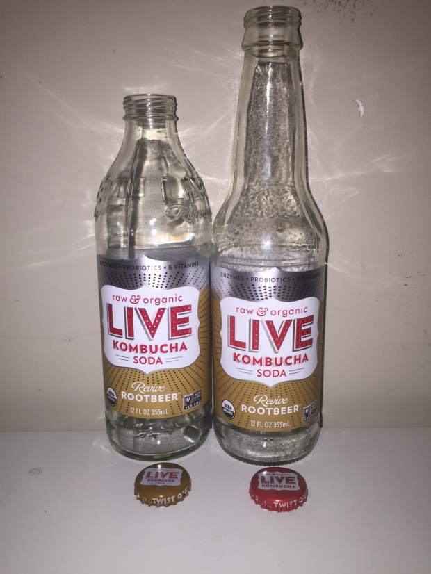 013 - Live Kombucha Soda Raw &amp; Organic Revive Root Beer